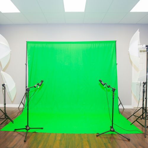 Our Video Production Studio - Green Screen