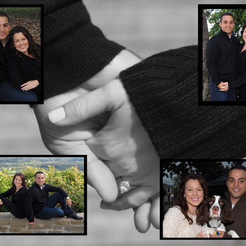 Engagement session with Photo Enhancement