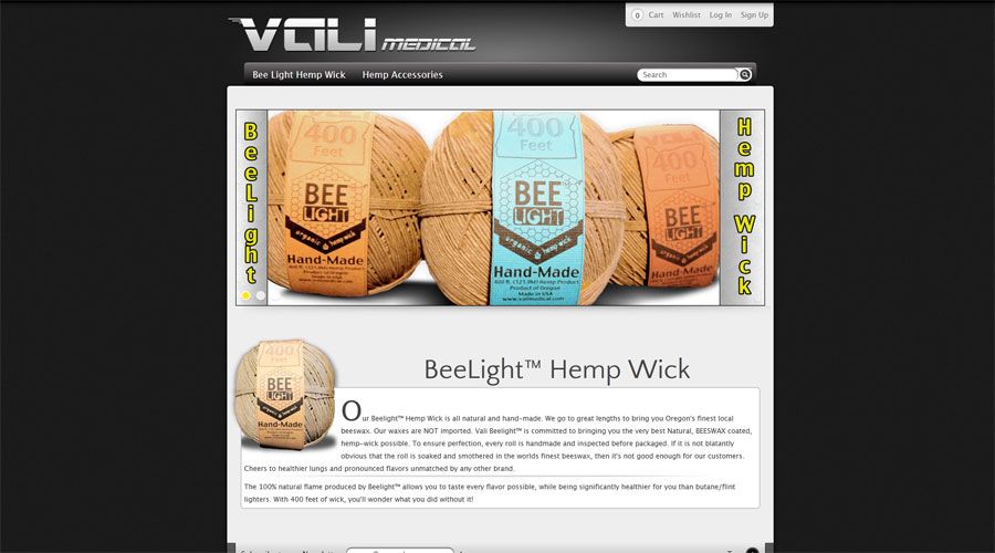 Vali Hemp Products 2011
(Website currently offline