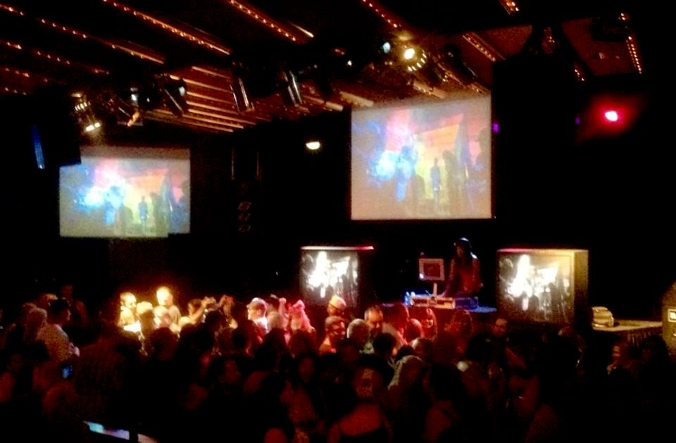 Video Djing at Splash Club at Aquarius Hotel & Cas