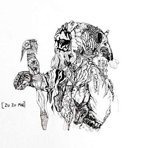 ZuZu Man. Voodoo series. Ink. 2012