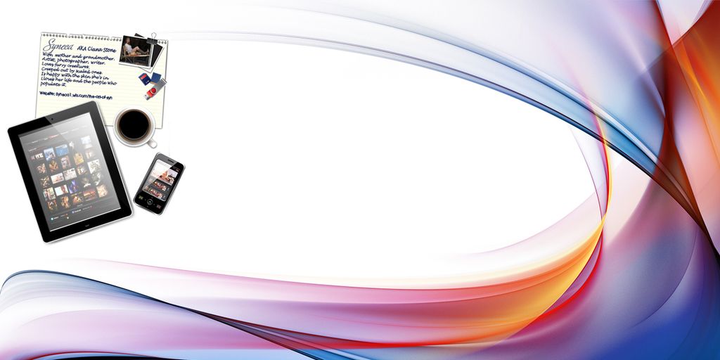 twitter background for author