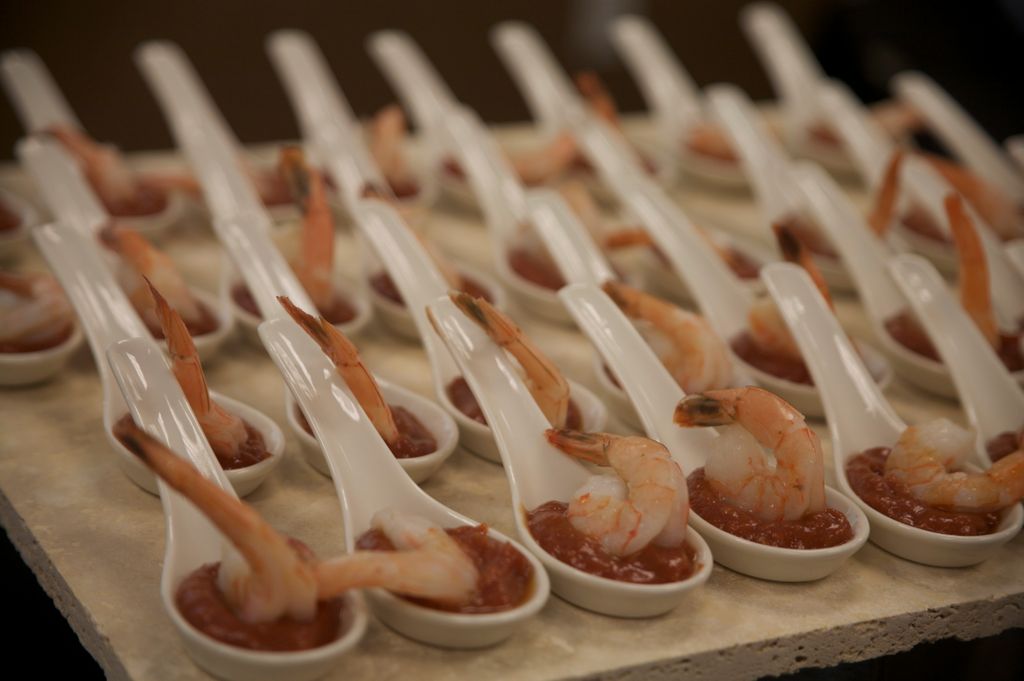 Shrimp Cocktail with W⁹asabi Cocktail Sauce