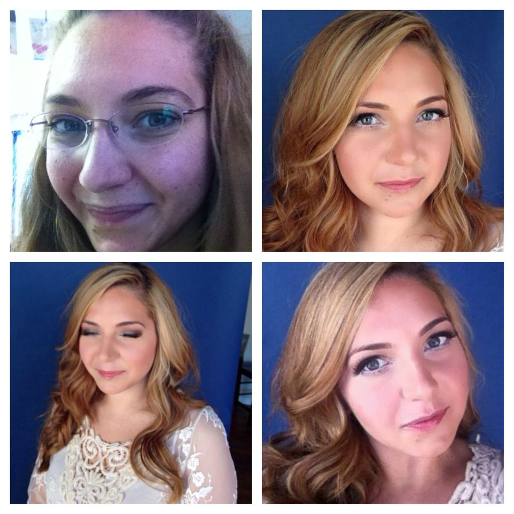 Natural Glam Look for bridal portrait
*hair and ma