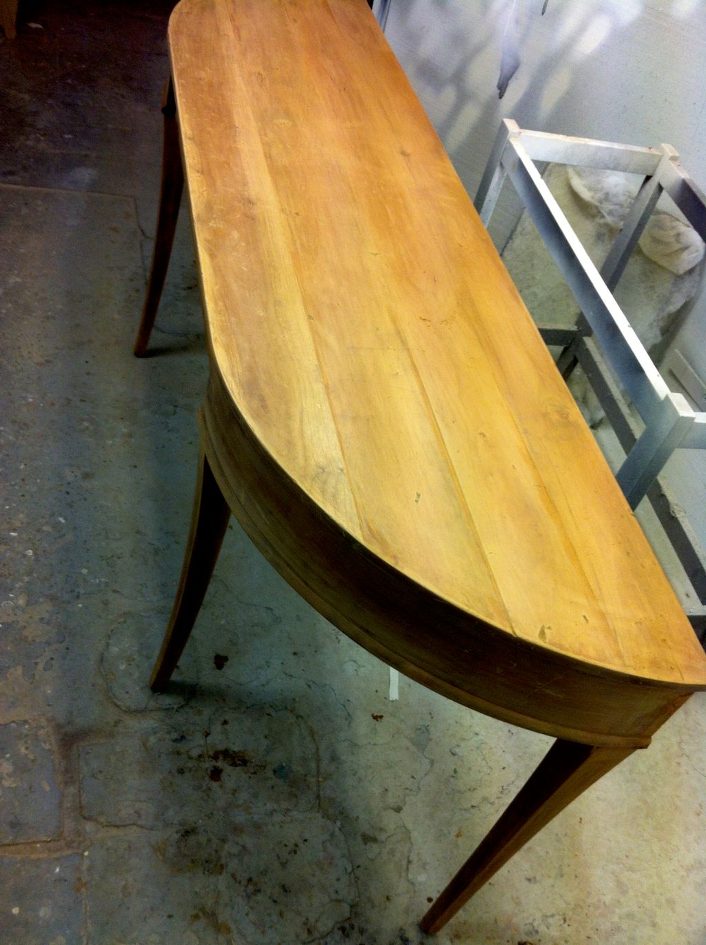 Ready for refinishing .