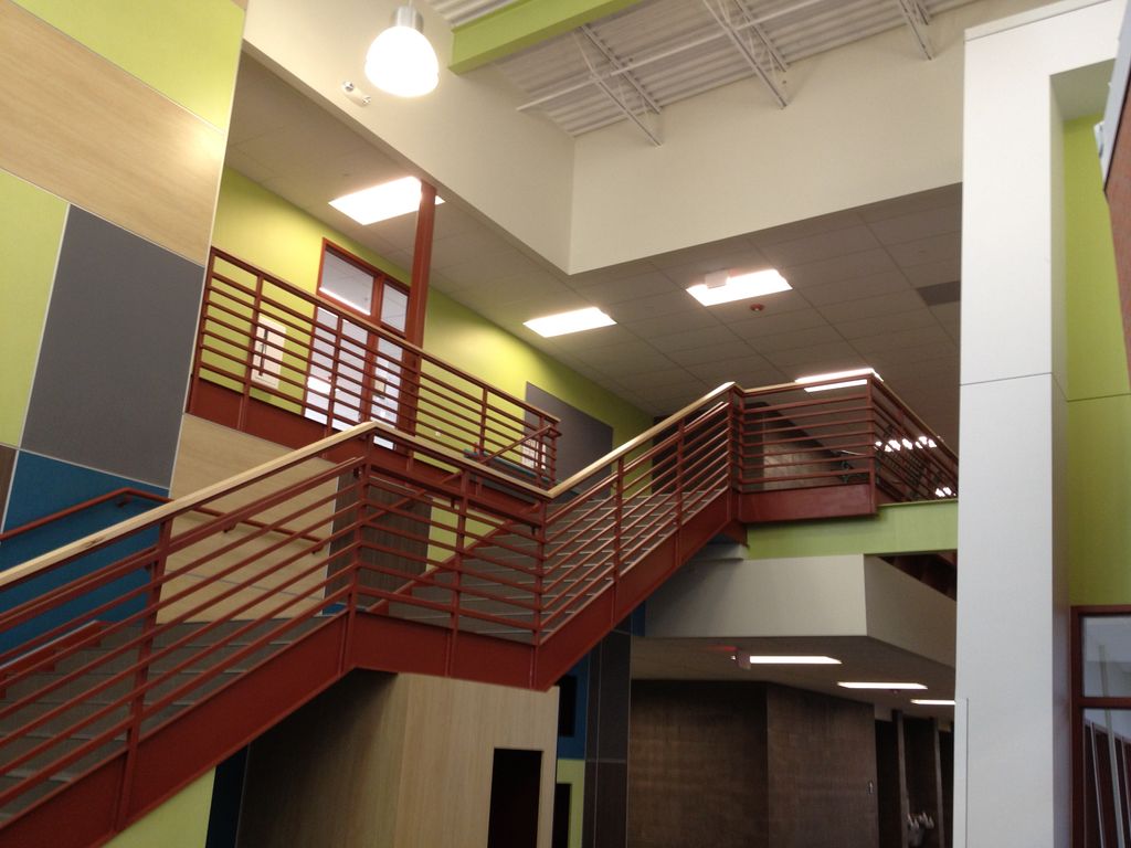 Monte Vista High School - custom display wall