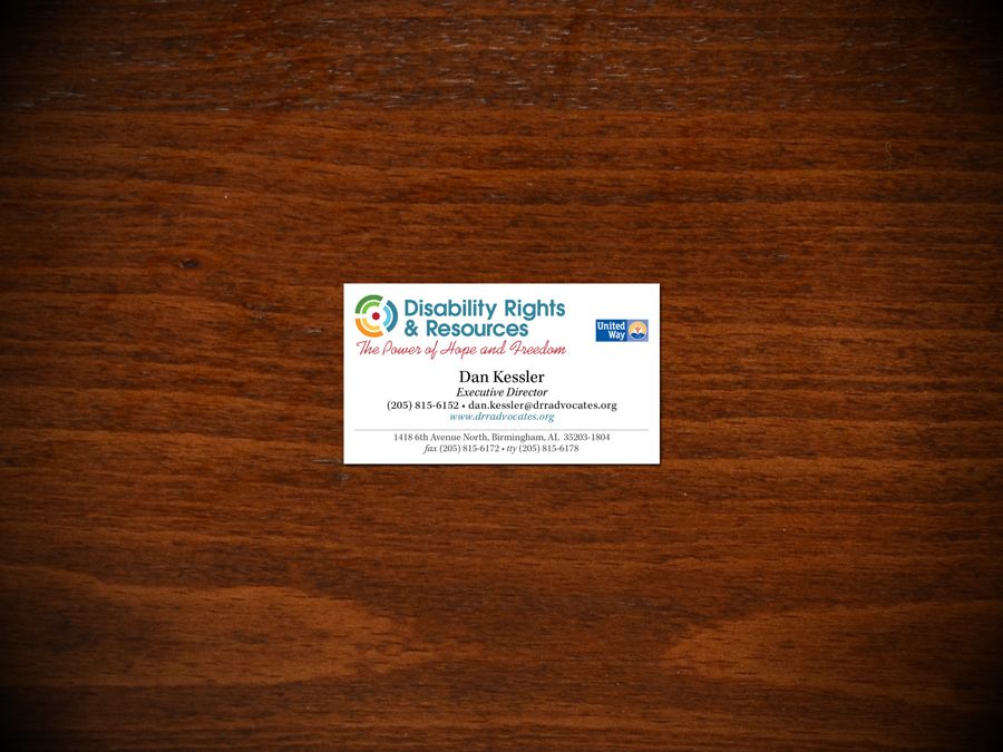 Disability Rights & Resources_biz card