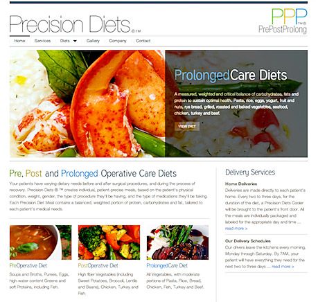 Precision Diets: Logo, ID & Branding, Product Deve