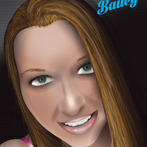 Tara Baily- another sample of my vector portraits 