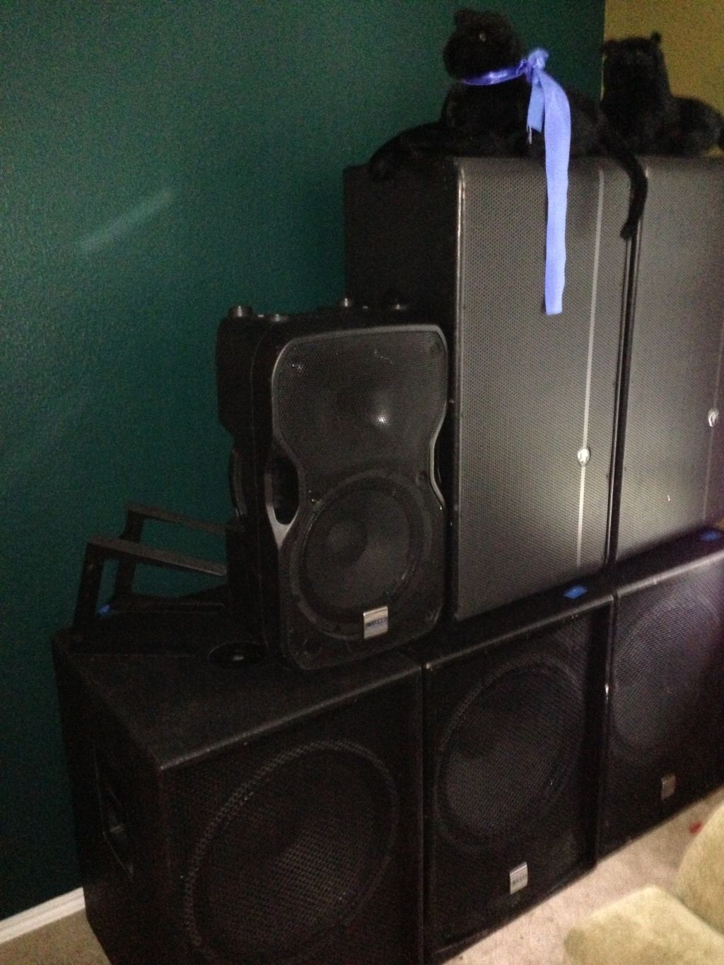 High quality powered and modular PA system.