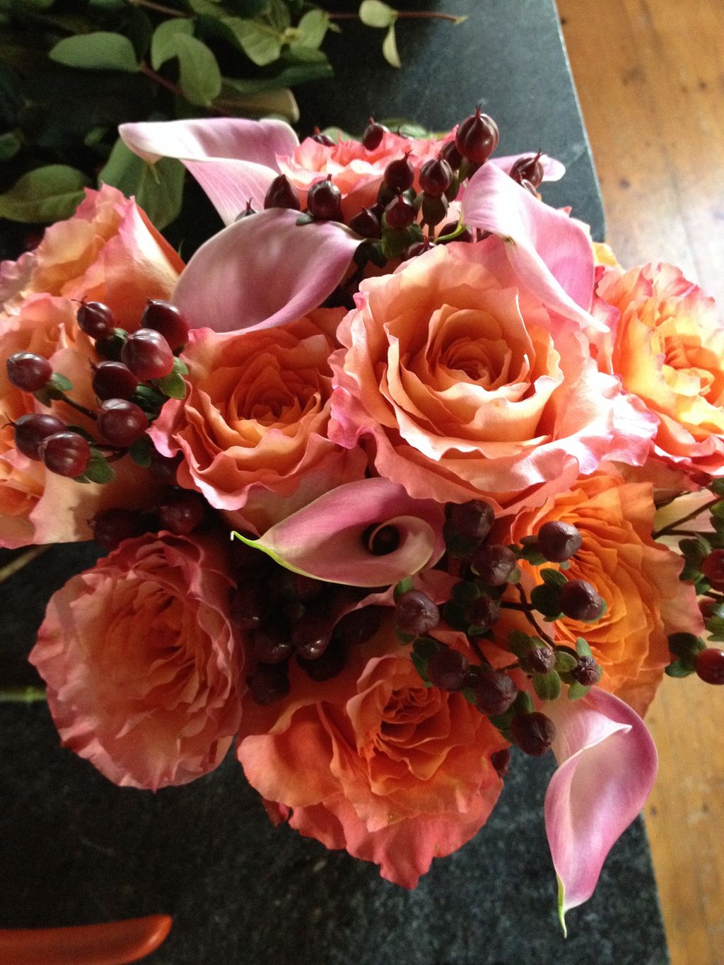 Fall Bridal Bouquet for Granite Links