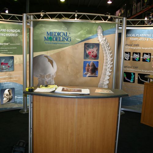 Large format trade show booth design