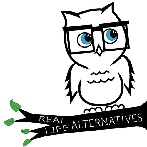 Logo I created for Real Life Alternatives Educatio