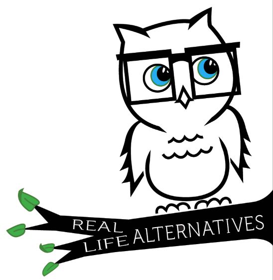 Logo I created for Real Life Alternatives Educatio