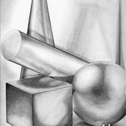 "Various Shapes"
Rendered in Graphite