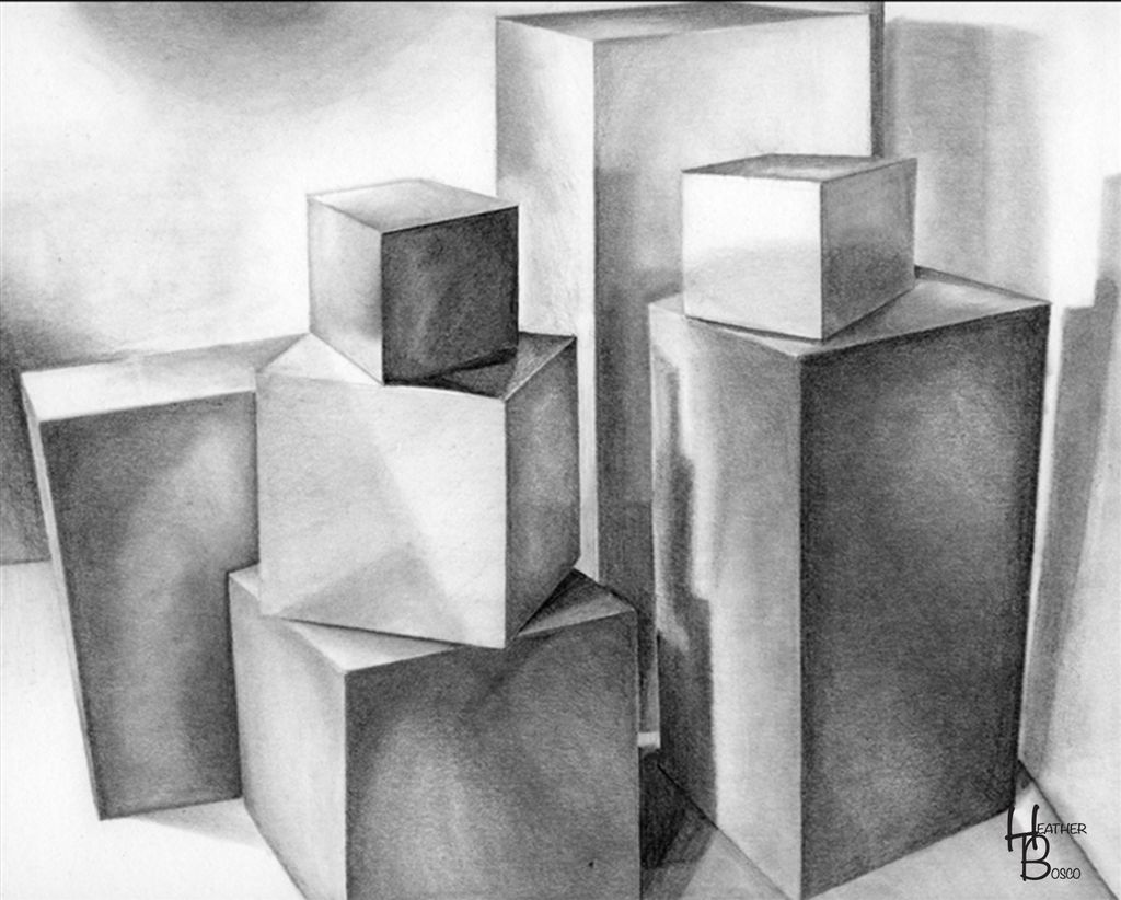 "Cubes"
Rendered in Graphite