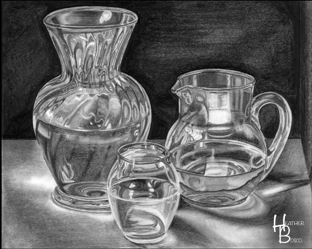"Glass/Water"
Rendered in Graphite