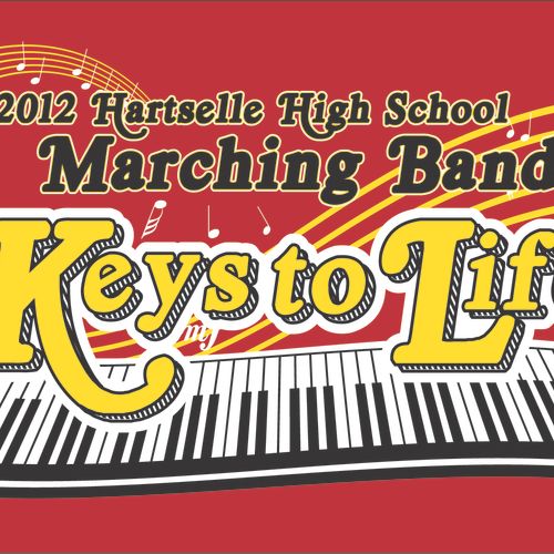 Local Marching Band T-Shirt Design.