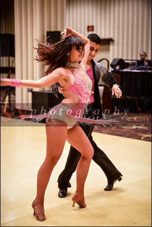 1st Place in competition at the Canada Salsa Congr