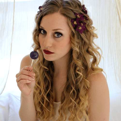 Makeup on Model for Local Lollypop Company