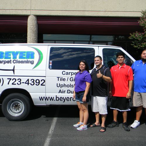 Meet the Beyer Carpet Cleaning Family