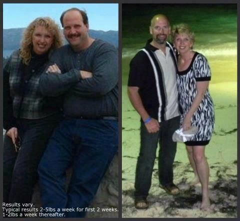 135 pounds down together. My mother & father in la