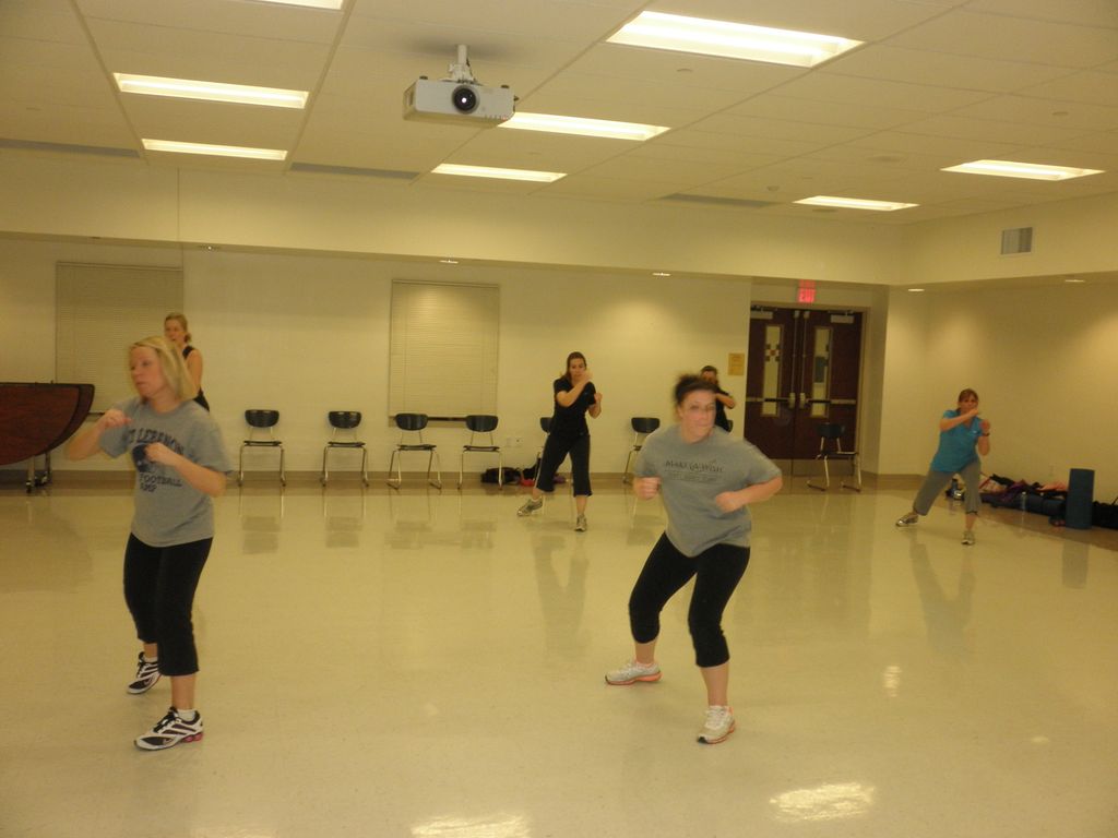 Fitness class Boxing