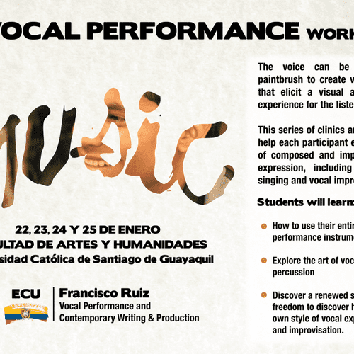 Vocal Performance Workshops