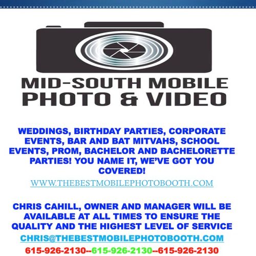Overview of Mid-South Photo & Video. Call us today