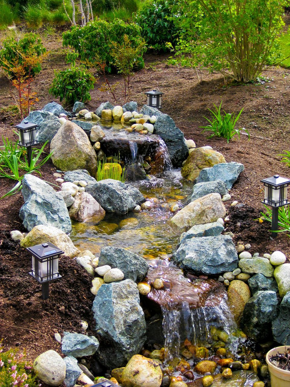 Beautiful water feature