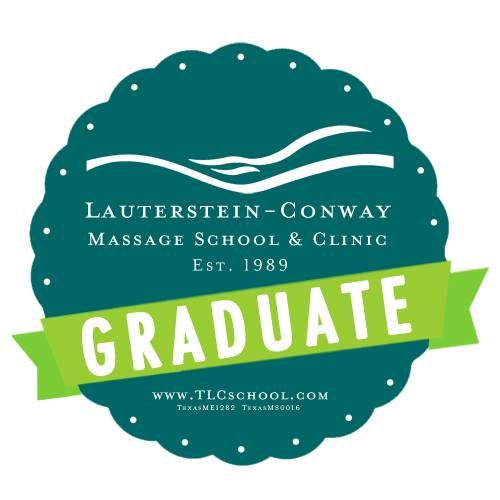 Graduate of The Lauterstein-Conway Massage School 
