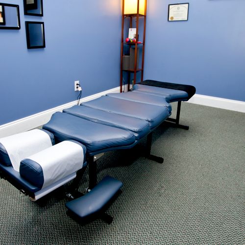 Chiropractic Treatment Room.