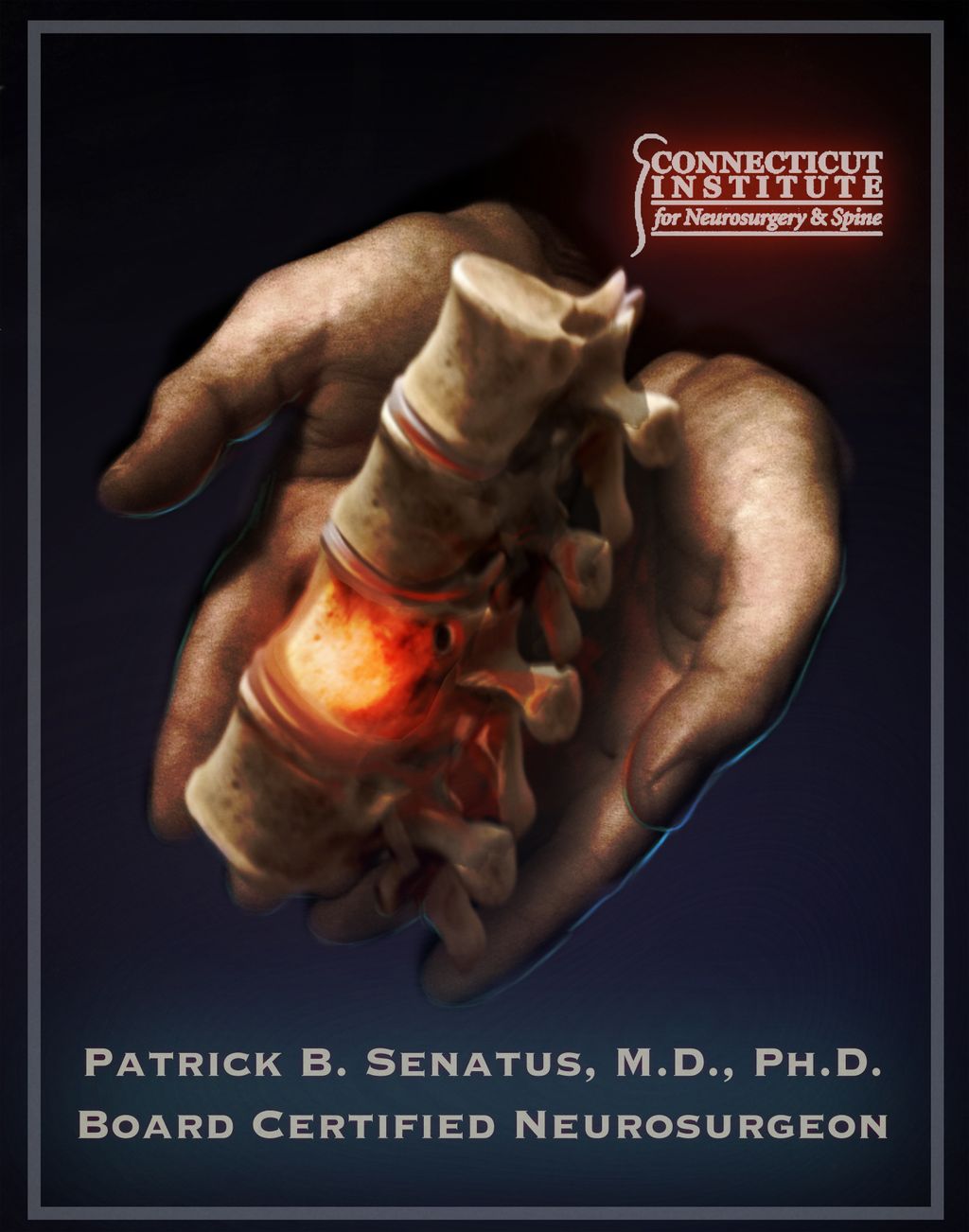 Print ad for a Neuro Surgeon in Connecticut.