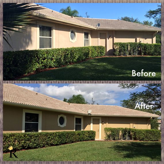 Parkland, FL Exterior Paint Project Side