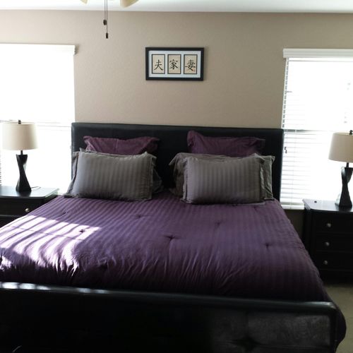 Remodeled Master Bedroom in Gilbert, AZ