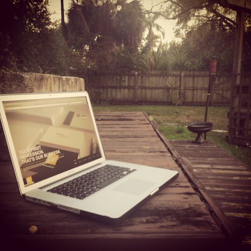 Working outdoors in Tampa - local SEO