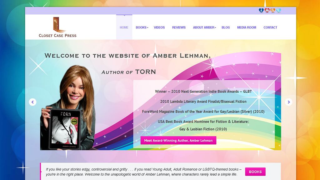 Closet Case Press - Responsive Blog Website