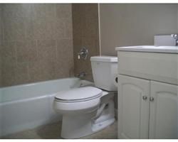 Another view of the remodeled bathroom.