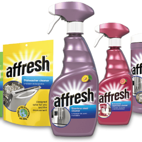 Affresh cleaning products for dishwashers, washing