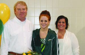 Natalie Carr - Wyoming Area Swimmer - State Qualif
