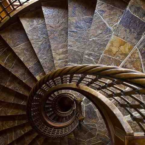 1 OF A KIND 4 STORY SPIRAL STAIRCASE