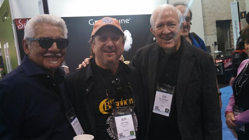 Pete Escovedo, myself and Joe Porcaro.