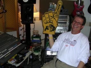 Rick in the studio!