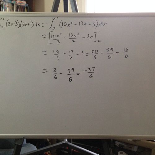 Integral of a Polynomial Function
