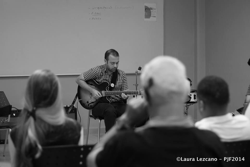 Guitar Worshop in the 2014 Panama Jazz Festival