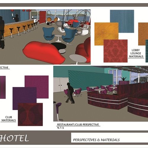 Ayres Hotel Project
3D Views & Materials