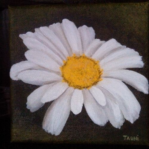 white daisy - oil on canvas
copyright 2014 Tauni F