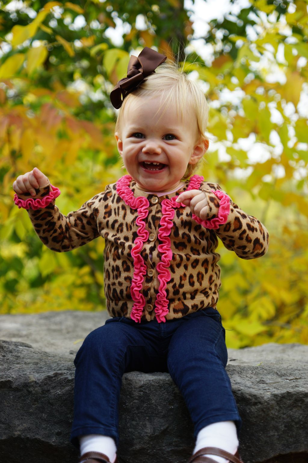 grand daughter at a local park