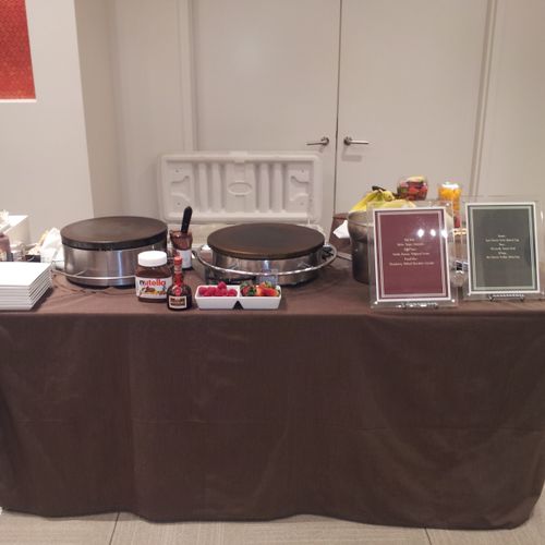 crepes station
