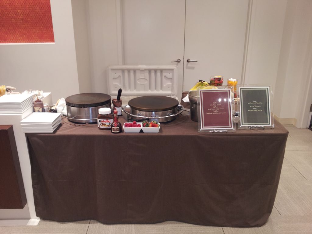 crepes station